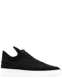 Baskets en cuir noires Filling Pieces