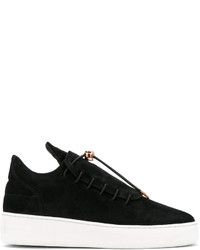 Baskets en cuir noires Filling Pieces