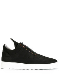 Baskets en cuir noires Filling Pieces