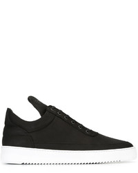 Baskets en cuir noires Filling Pieces