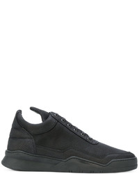 Baskets en cuir noires Filling Pieces