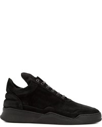 Baskets en cuir noires Filling Pieces