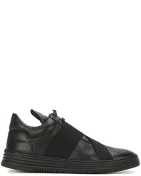 Baskets en cuir noires Filling Pieces