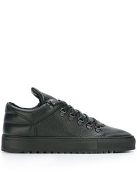 Baskets en cuir noires Filling Pieces