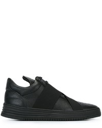 Baskets en cuir noires Filling Pieces