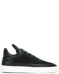 Baskets en cuir noires Filling Pieces