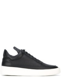 Baskets en cuir noires Filling Pieces