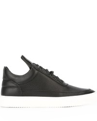 Baskets en cuir noires Filling Pieces