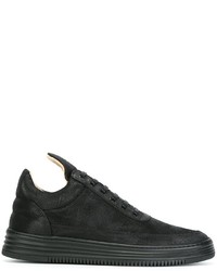 Baskets en cuir noires Filling Pieces