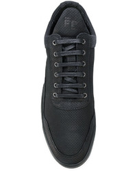 Baskets en cuir noires Filling Pieces