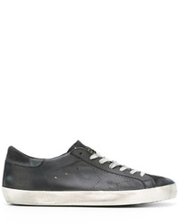 Baskets en cuir noires Golden Goose