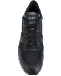 Baskets en cuir noires Tod's