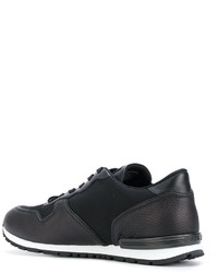 Baskets en cuir noires Tod's