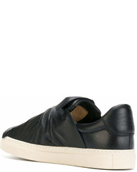 Baskets en cuir noires Ports 1961