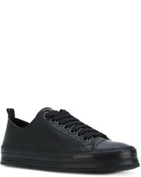 Baskets en cuir noires Ann Demeulemeester