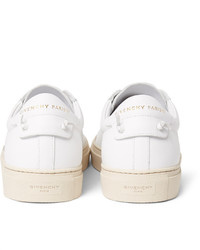 Baskets en cuir noires Givenchy