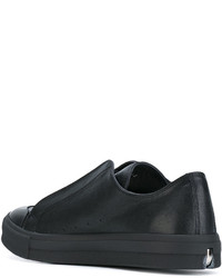 Baskets en cuir noires Alexander McQueen