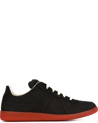 Baskets en cuir noires Maison Margiela