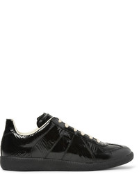 Baskets en cuir noires Maison Margiela