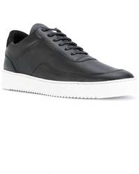 Baskets en cuir noires Filling Pieces