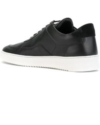 Baskets en cuir noires Filling Pieces