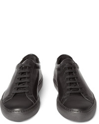 Baskets en cuir noires Common Projects