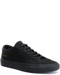 Baskets en cuir noires Common Projects