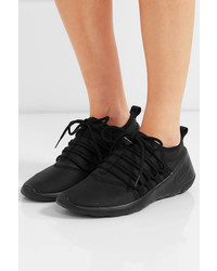 Baskets en cuir noires Nike