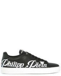 Baskets en cuir noires Philipp Plein