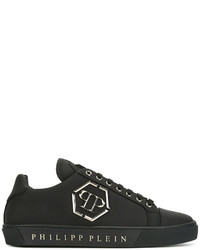 Baskets en cuir noires Philipp Plein