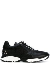 Baskets en cuir noires Philipp Plein