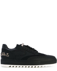 Baskets en cuir noires Philipp Plein