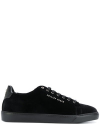 Baskets en cuir noires Philipp Plein