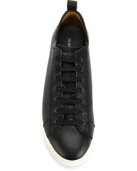 Baskets en cuir noires Paul Smith