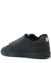 Baskets en cuir noires Billionaire