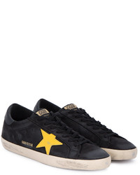 Baskets en cuir noires Golden Goose Deluxe Brand