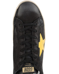 Baskets en cuir noires Golden Goose Deluxe Brand