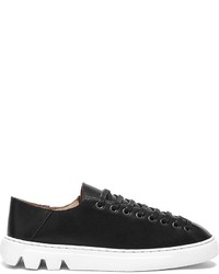 Baskets en cuir noires Swear