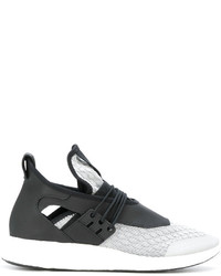 Baskets en cuir noires Y-3