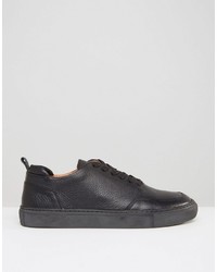 Baskets en cuir noires Zign Shoes