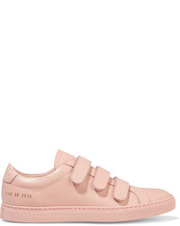 Baskets en cuir roses Common Projects