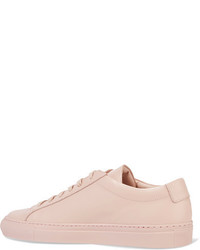 Baskets en cuir roses Common Projects