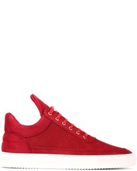 Baskets en cuir rouges Filling Pieces