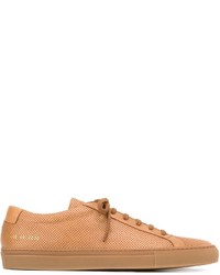 Baskets en cuir tabac Common Projects