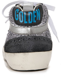 Baskets en daim à étoiles grises Golden Goose Deluxe Brand