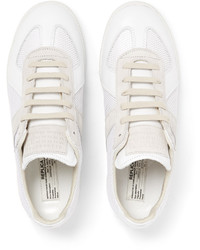 Baskets en daim beiges Maison Margiela