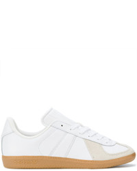 Baskets en daim blanches adidas