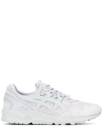 Baskets en daim blanches Asics