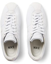 Baskets en daim blanches Nike