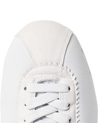 Baskets en daim blanches Nike